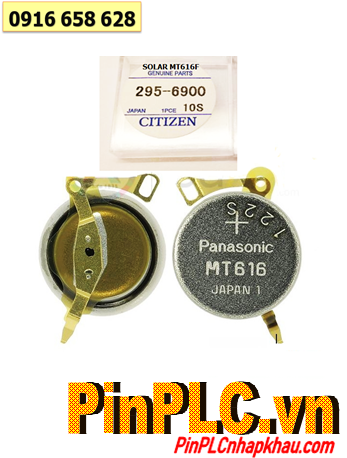 Panasonic MT616F (Loại chân mạ Vàng đặc biệt), Pin sạc đồng hồ SOLAR MT616F chính hãng